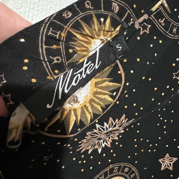 Motel Rocks Celestial Stars Shift Swing Dress - Picture 7 of 7